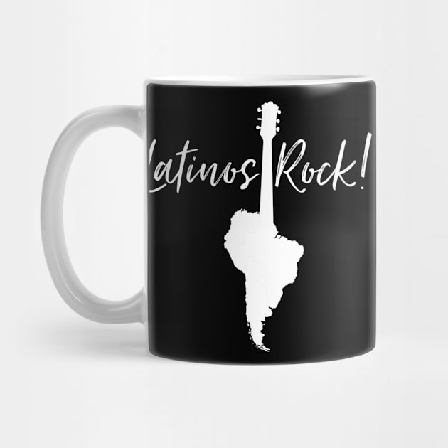 Latinos Rock! by MessageOnApparel